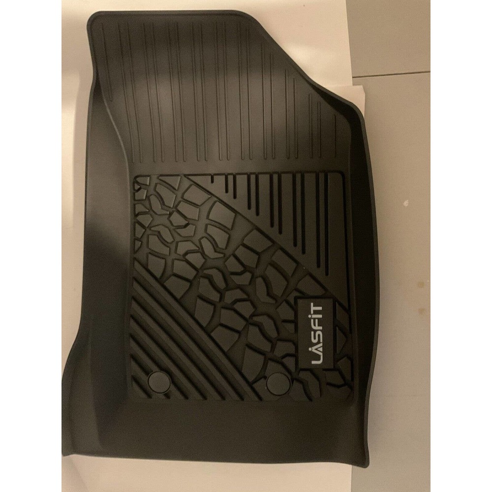 Lasfit Floor Liners For Jeep Compass 2017 To 2023 Black 5 Piece Custom Fit